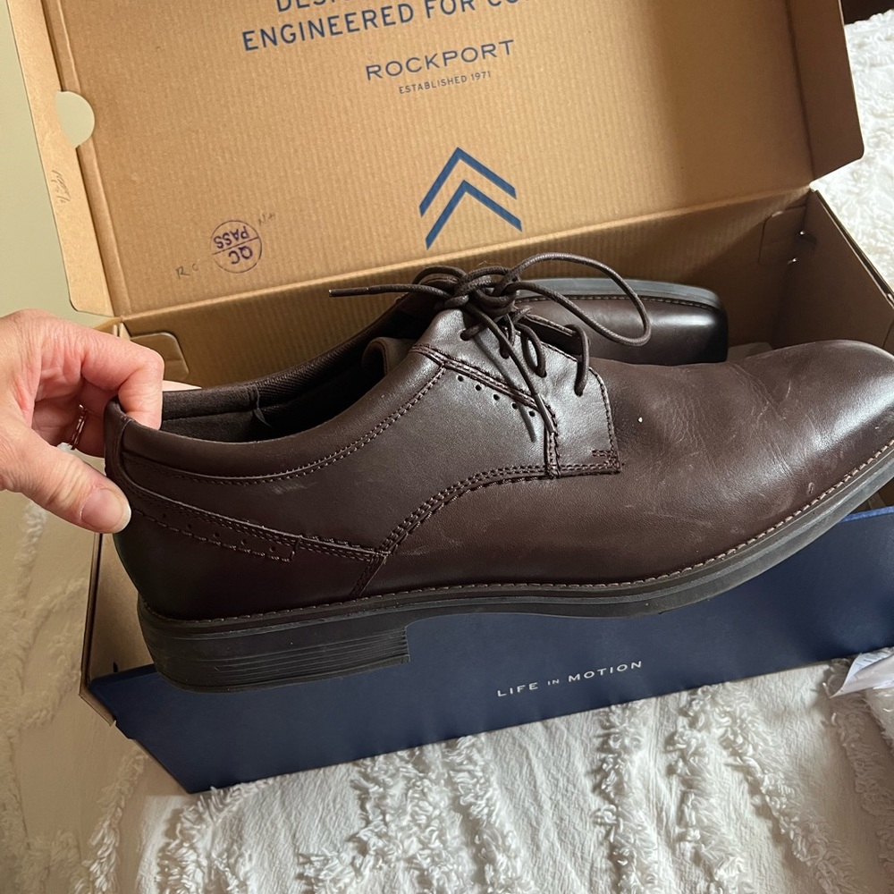 Rockport Men's Brown Leather Shoes